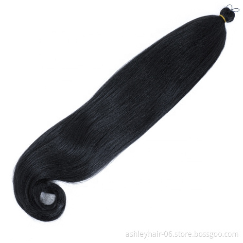 JULIANNA Big Discount Crochet Hair Braid 24" yaki pony  synthetic braiding hair 75g Braiding Hair For Women